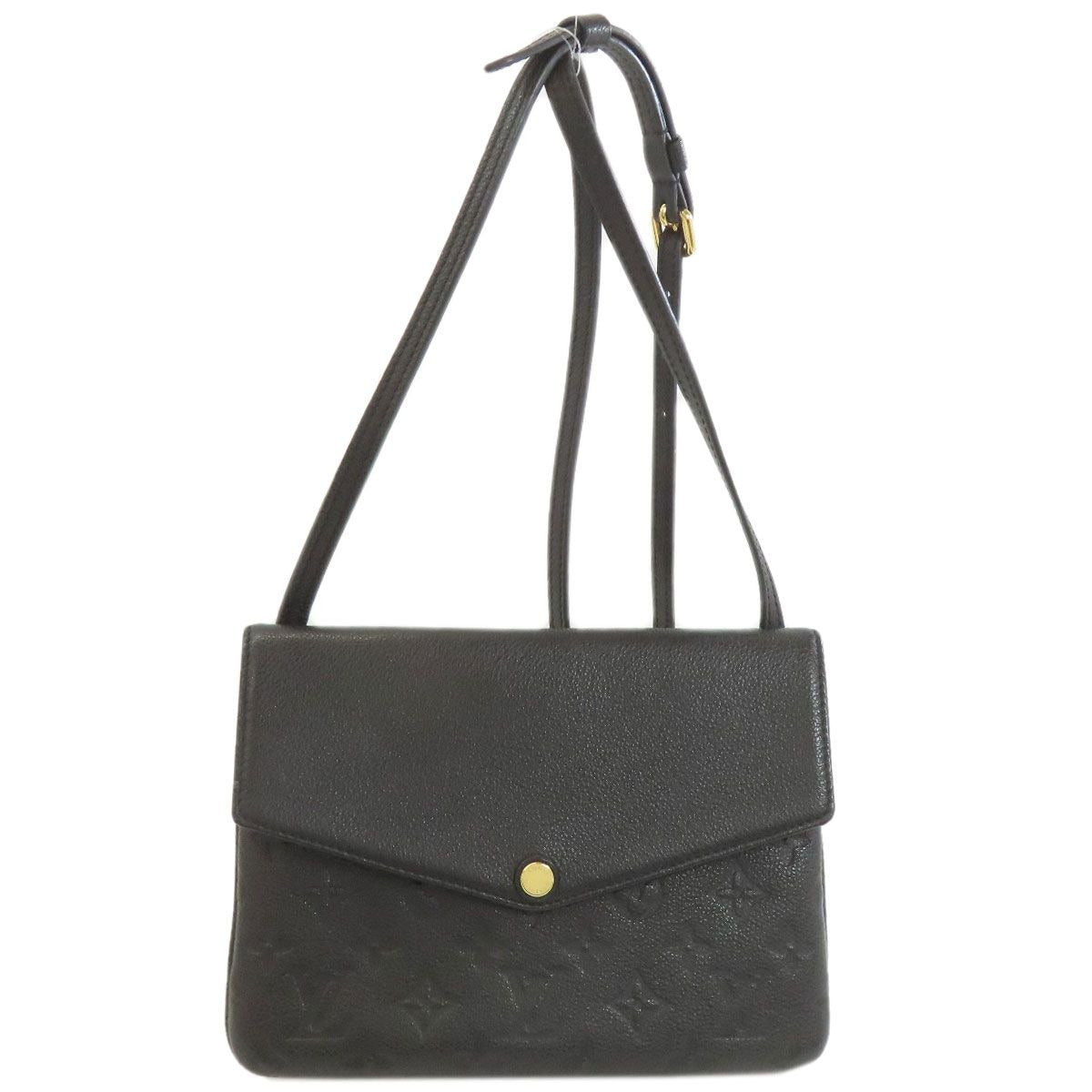Louis Vuitton Twice Shoulder Bag Black