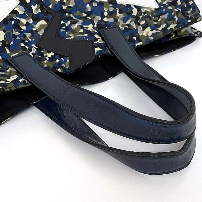 Fendi Tote Bag Navy 5WH 168 3355 Monster