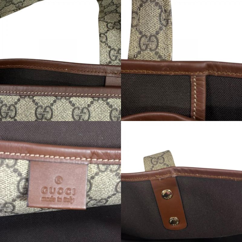 Gucci Sherry Tote Bag GG Supreme Canvas 211134 Beige Ladies Gucci  Gucci