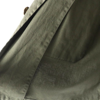 Celine 2c580106k 100% Cotton Triomphe Button Military Shirt Short Sleeve Shirt