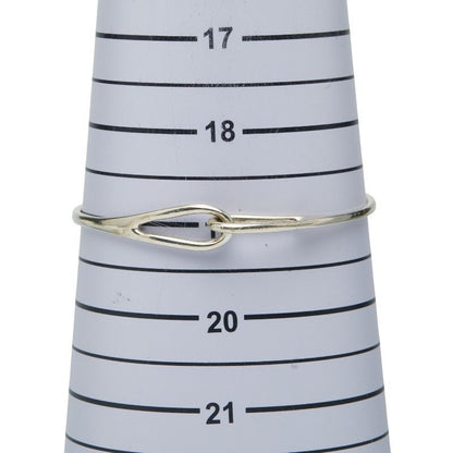 Tiffany & Co Double Loop Sv925 Silver Ladies Tiffany & Co