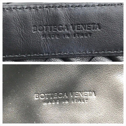 Bottega Veneta Belt Bag Waist Pouch Bag With Key Ring Black