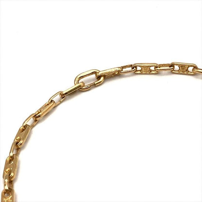 Celine Macadam Triomphe Link Necklace Choker Gold