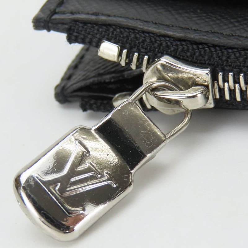 Louis Vuitton Card Case Coin Card Holder N64038 Damier Graphite Black Gray