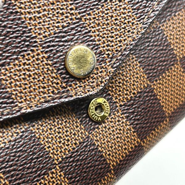 Louis Vuitton N63209 Damier Round Zipper Portefeuille Sarah