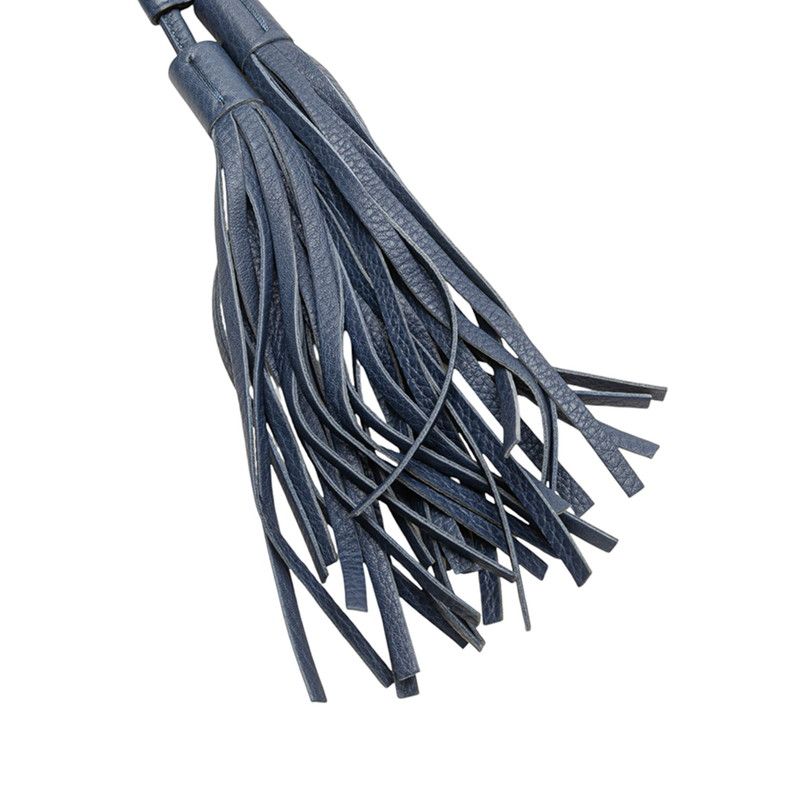 Gucci Bamboo Shoulder Bag Handbag 2WAY 387613 Blue Leather Ladies Gucci