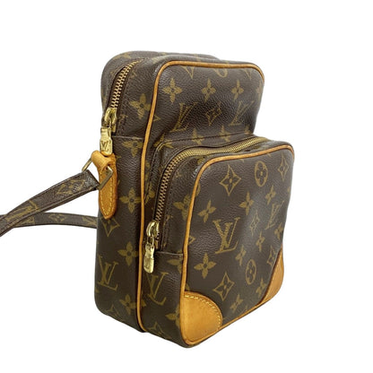 Louis Vuitton Shoulder Bag Monogram Amazon Brown — view 2