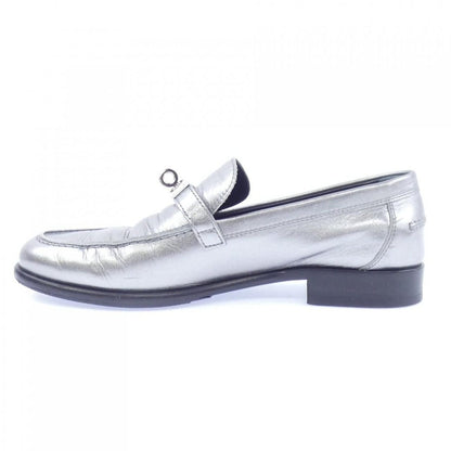 Hermes Shoes Loafers Silver — view 2