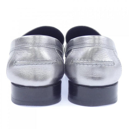 Hermes Shoes Loafers Silver — view 5