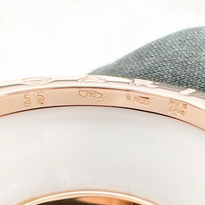 Bvlgari Pink Gold Ceramic Ring 55 — view 7