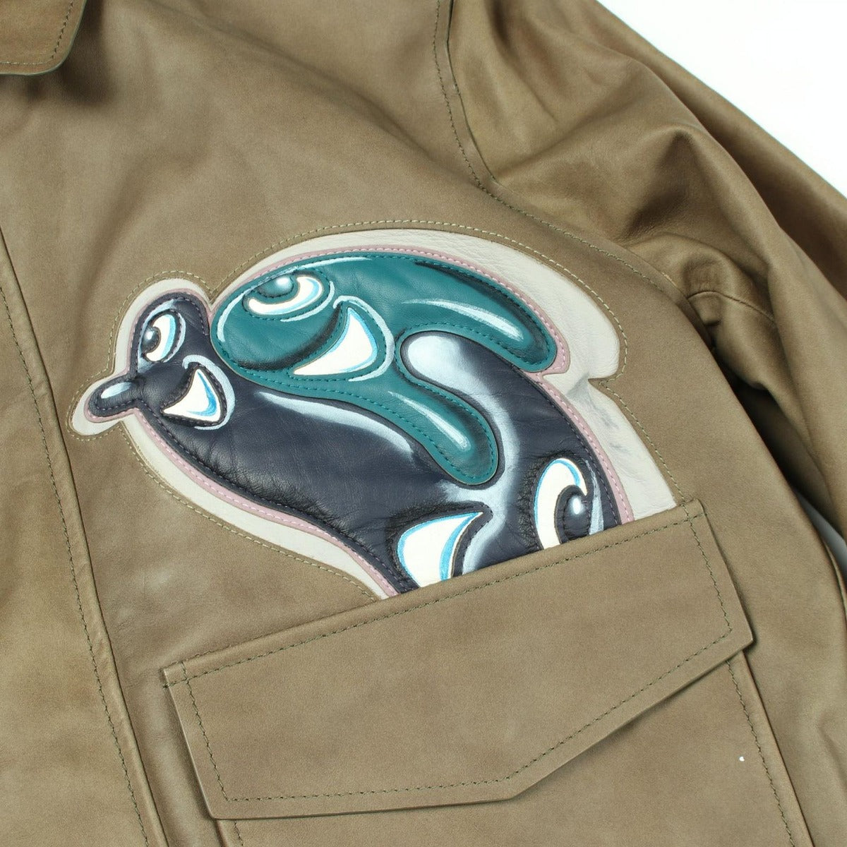 Dior Kenny Scharf Jacket Leather — view 7