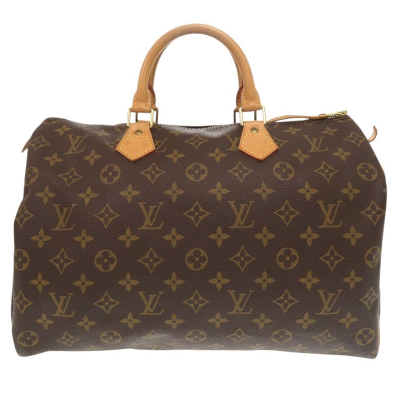 Louis Vuitton Speedy 35 Monogram M41524 Brown Handbag LV 1205 Louis Vuitton