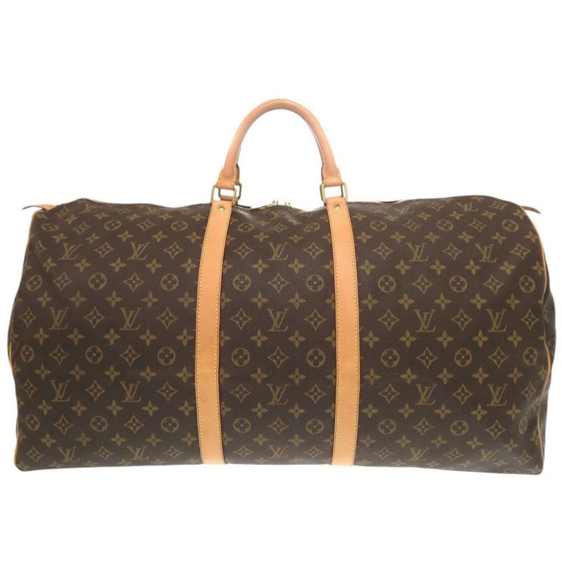 Louis Vuitton Keepall 60 Monogram Brown Boston Bag 1152