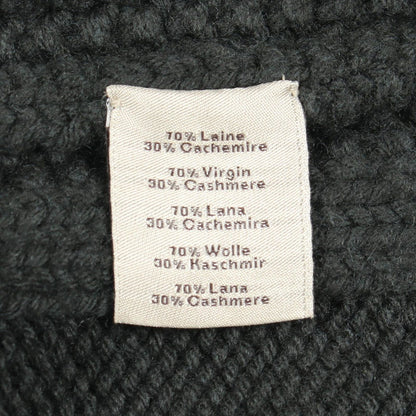 Hermes Knit Wool Cashmere Sweater Green Blue — view 4