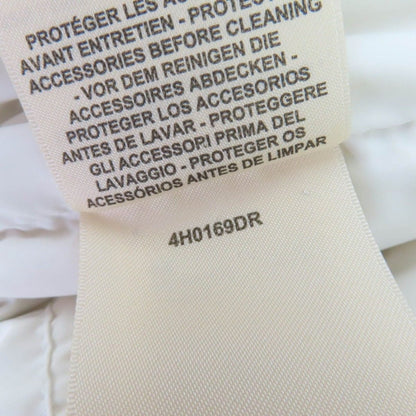 Hermes Series Logo Rubber Patch Zip UP Down Vest White 40 — view 10