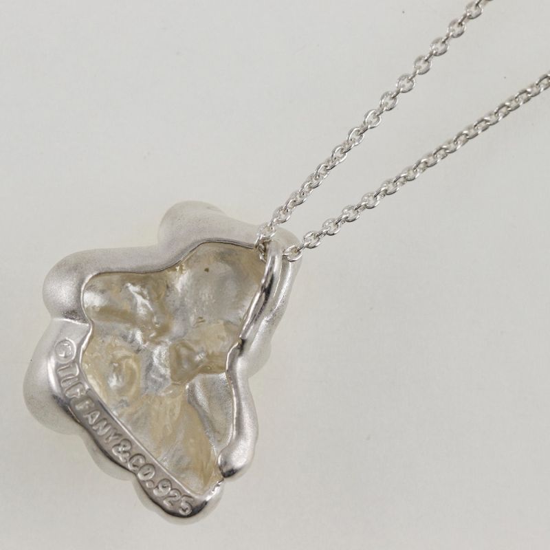 Tiffany & Co Bear/bear 925 Silver Ladies 6.1g Necklace