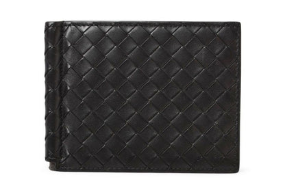 Bottega Veneta Wallet Money Clip Bottega Veneta Fold Wallet Calf Black 123180