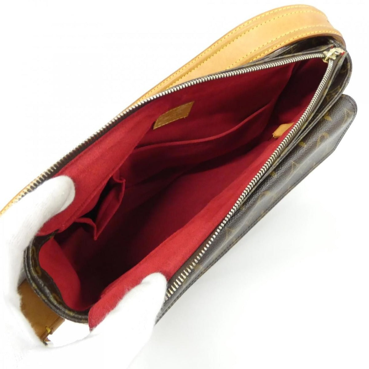 Louis Vuitton Monogram Viva-Cite GM Shoulder Bag — view 7