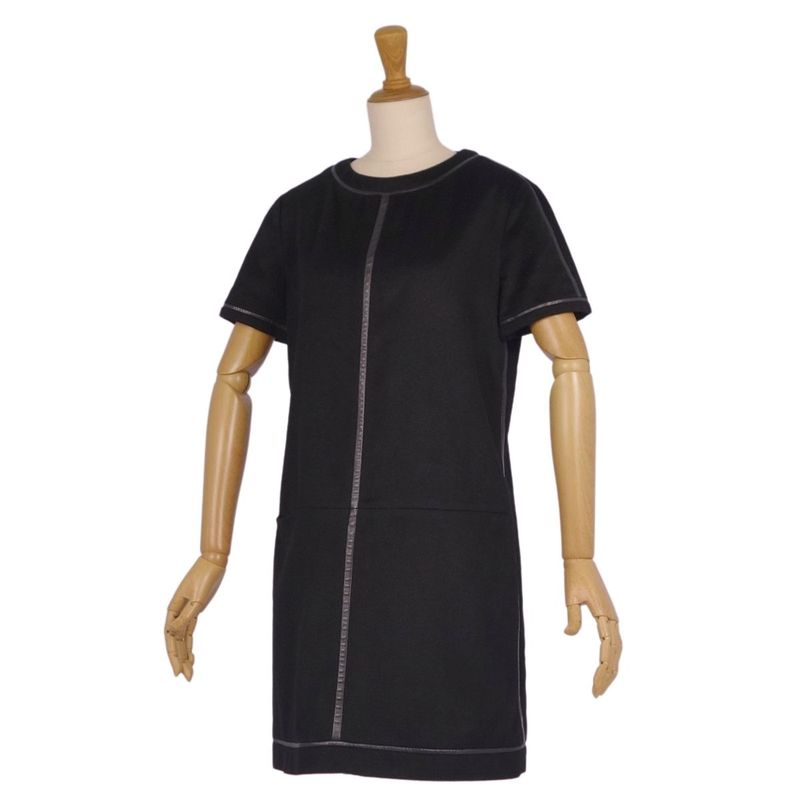 Loewe Dress Short Sleeves Short Sleeves Camel Lady
