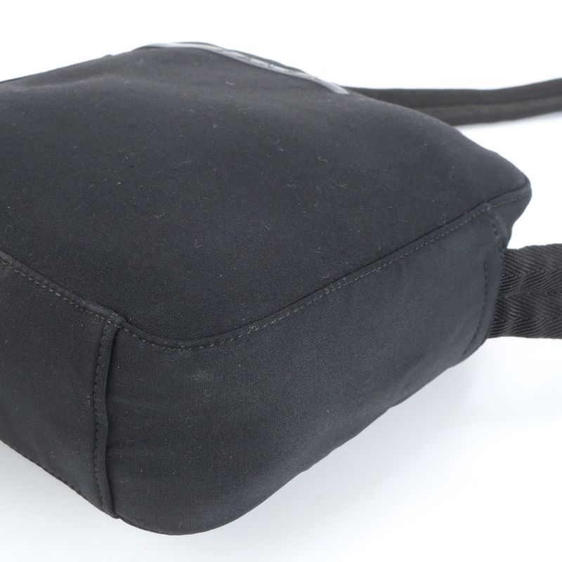 Prada Sport Leather Shoulder Bag Crossbody Messenger Business Black Tote