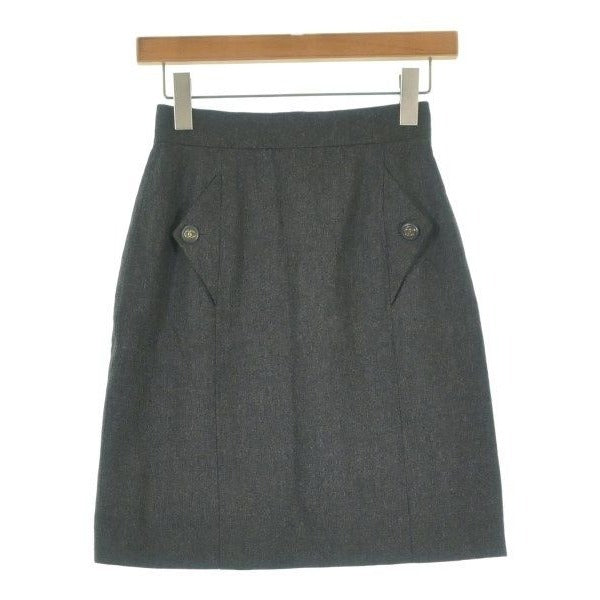 Chanel Skirt Wool Silk