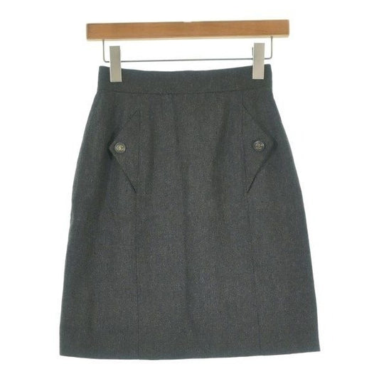 Chanel Skirt Wool Silk