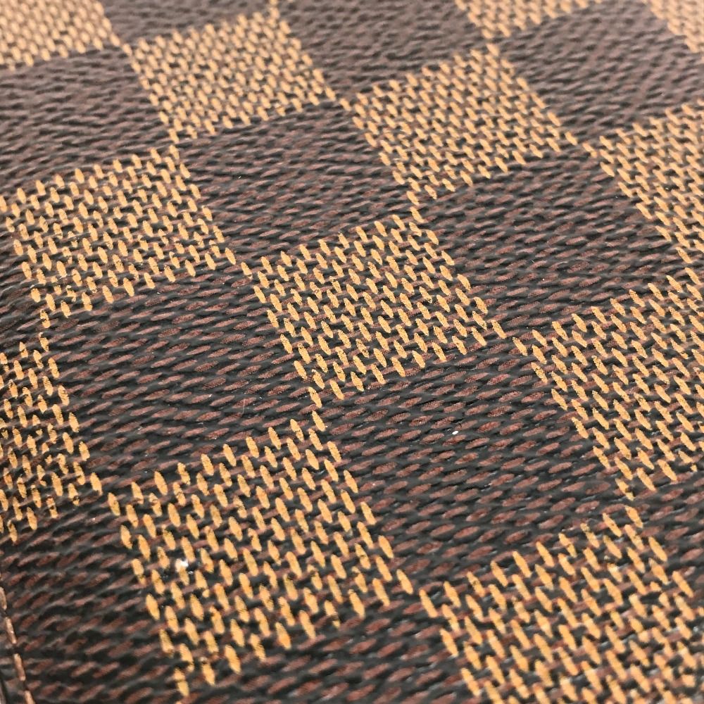 Louis Vuitton Damier Portefeuille/brother Bifold Long Wallet N60017 Brown