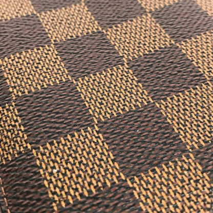 Louis Vuitton Damier Portefeuille/brother Bifold Long Wallet N60017 Brown