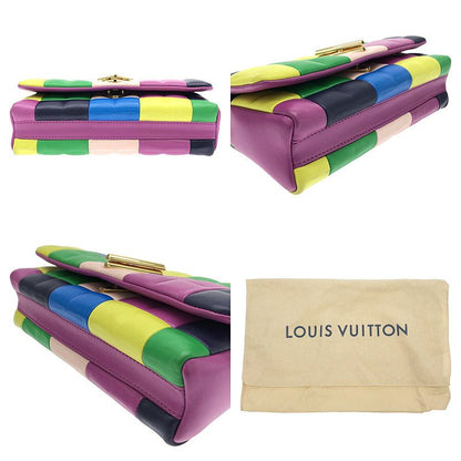 Louis Vuitton M59588 Pochette Twist EW Leather Flap Shoulder Bag - Multicolor -