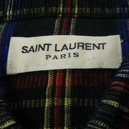 Saint Laurent Shirt Black Red Check — view 4