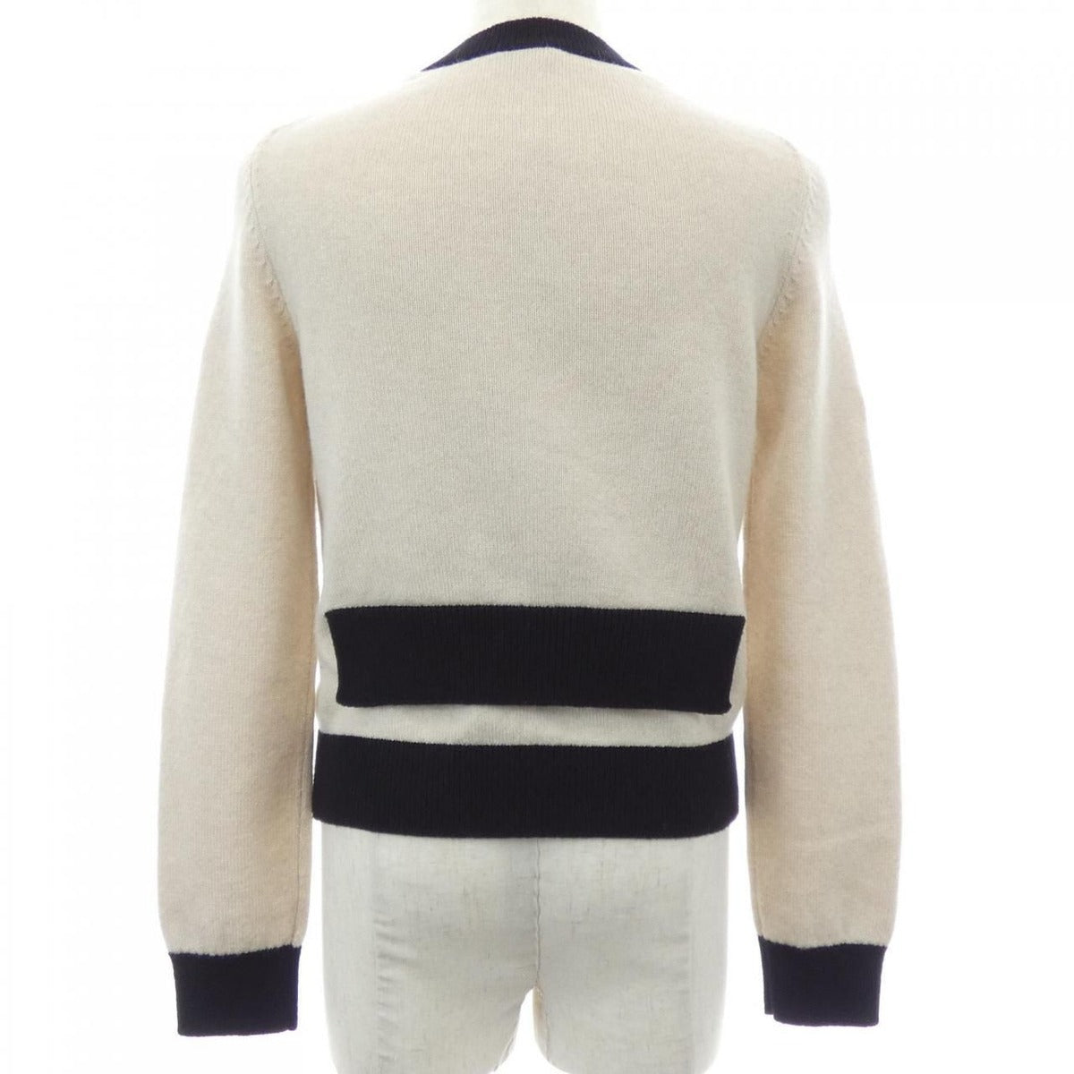 Chanel Knit Top Cashmere Beige Color — view 2