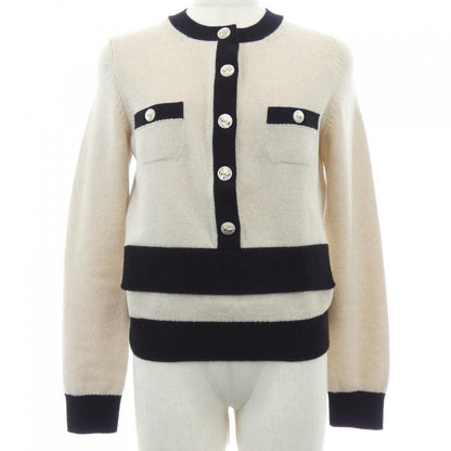 Chanel Knit Top Cashmere Beige Color
