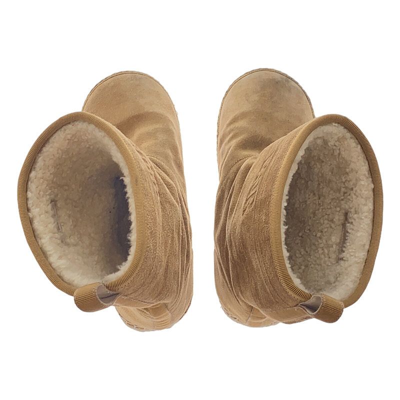 Christian DIOR | Boa Switch Mouton Leather Boots | 37.5 | Camel | Women