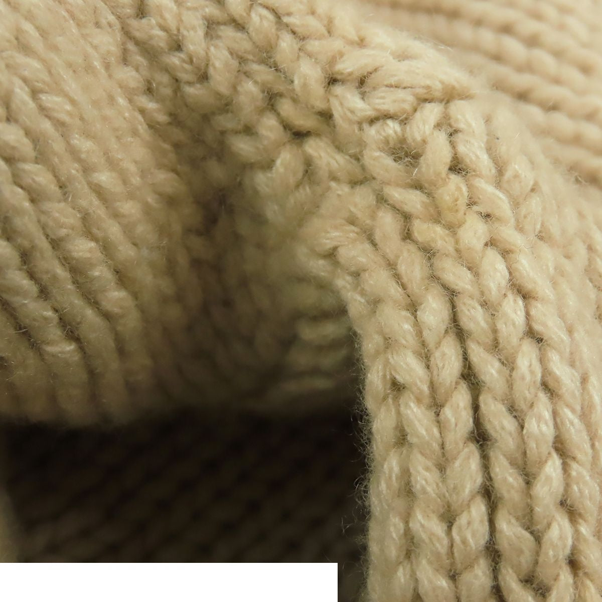 Chanel Knit Beige Wool Silk Vintage 99A Top Sweater 38 — view 6