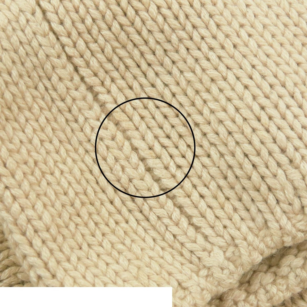Chanel Knit Beige Wool Silk Vintage 99A Top Sweater 38 — view 7
