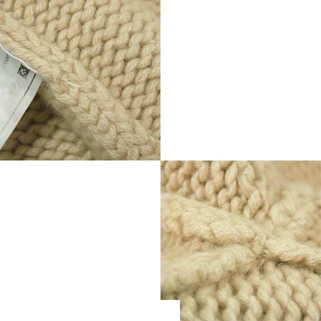 Chanel Knit Beige Wool Silk Vintage 99A Top Sweater 38 — view 8