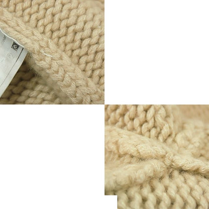 Chanel Knit Beige Wool Silk Vintage 99A Top Sweater 38 — view 8