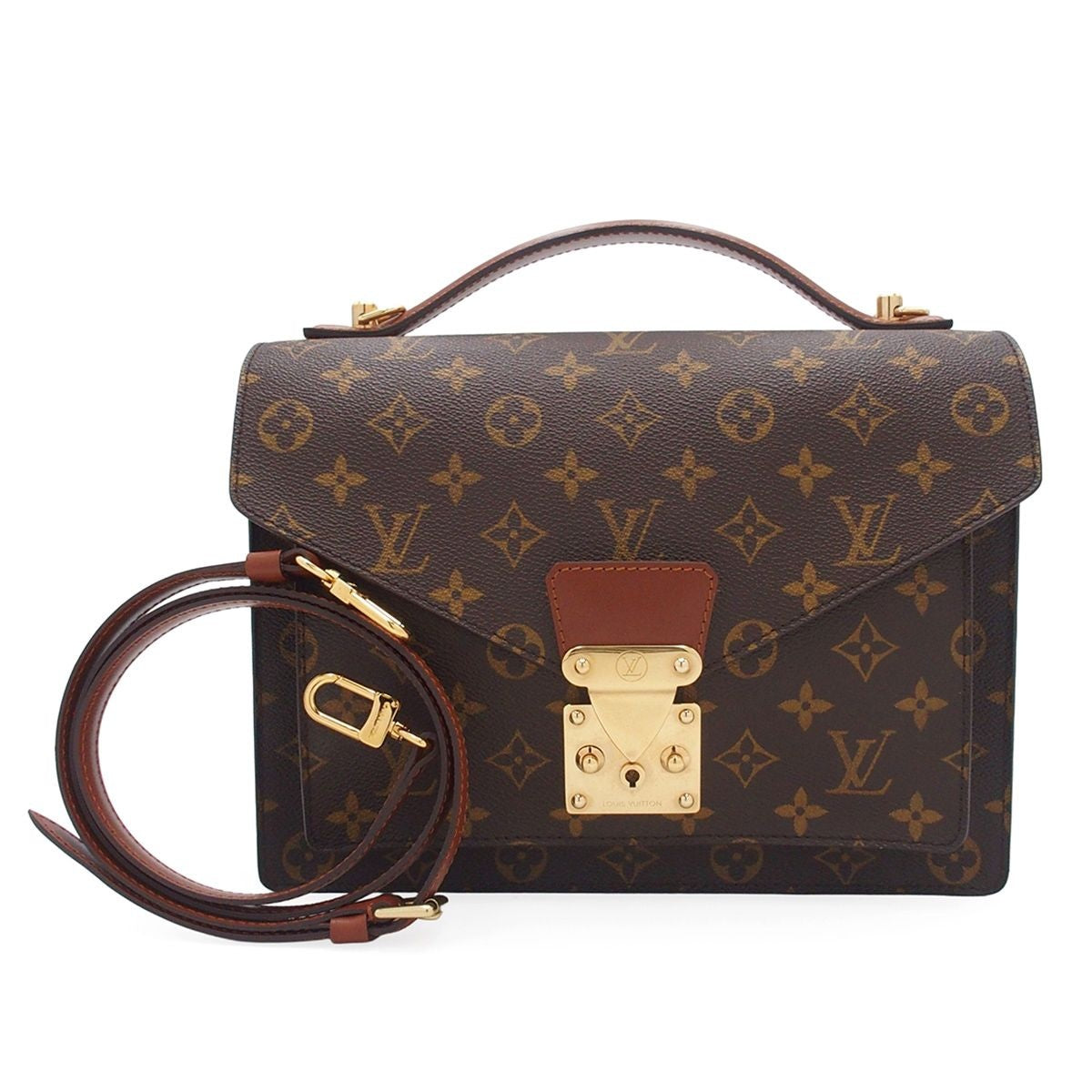 Louis Vuitton Monceau 28 Monogram Canvas 2-Way Shoulder Bag