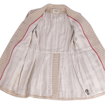Hermes Jacket Tailored Wool Chi Vintage — view 7