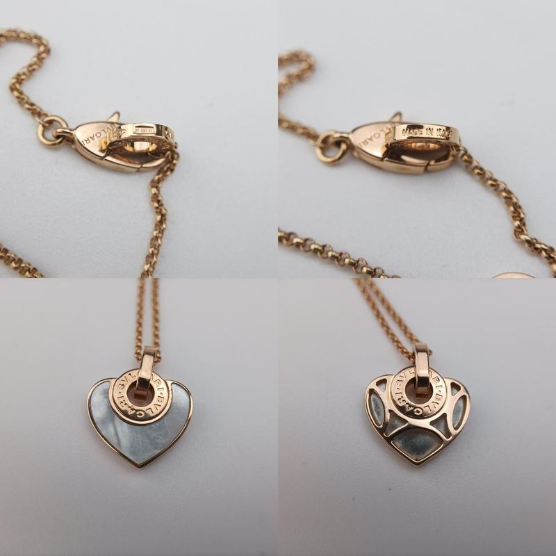 Bulgari Bvlgari Cuore Heart Cuore Heart Gold And White Au750 350657 Mf4wap