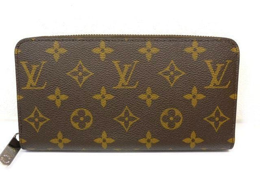 Louis Vuitton Zippy Wallet - M27029 New Monogram Silver Round Zipper Long
