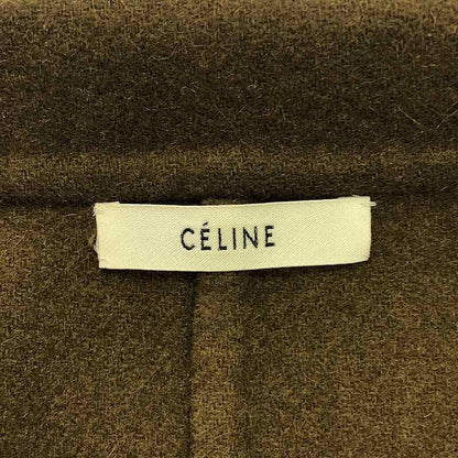 Celine - Phoebe Period Cashmere 100% Cashmere Egg Crombie Coat - 34 - Brown -