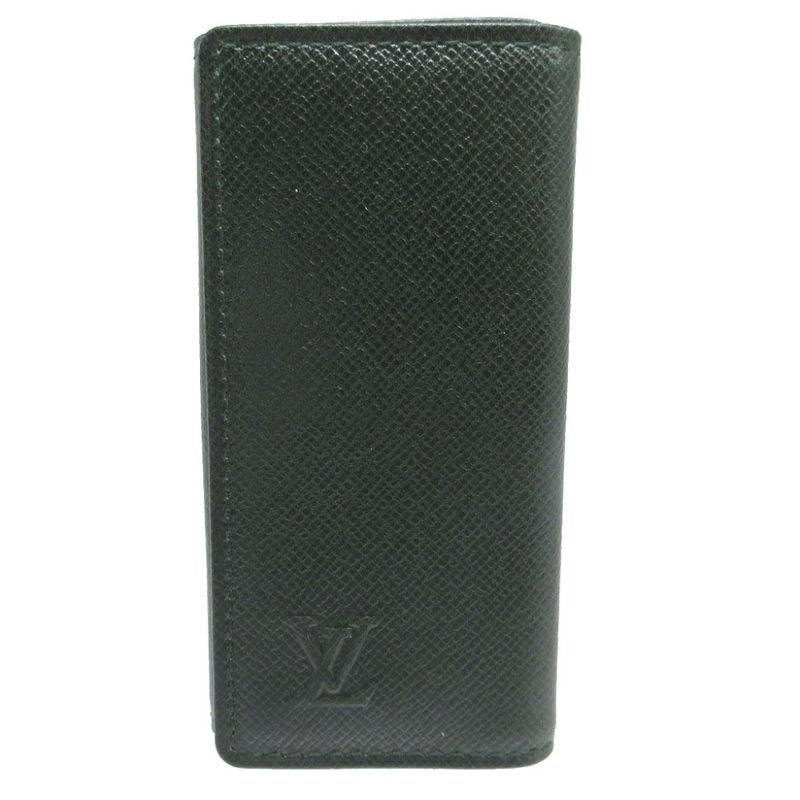 Louis Vuitton Taiga Multicles Green 4-ribbon Key Case 0026
