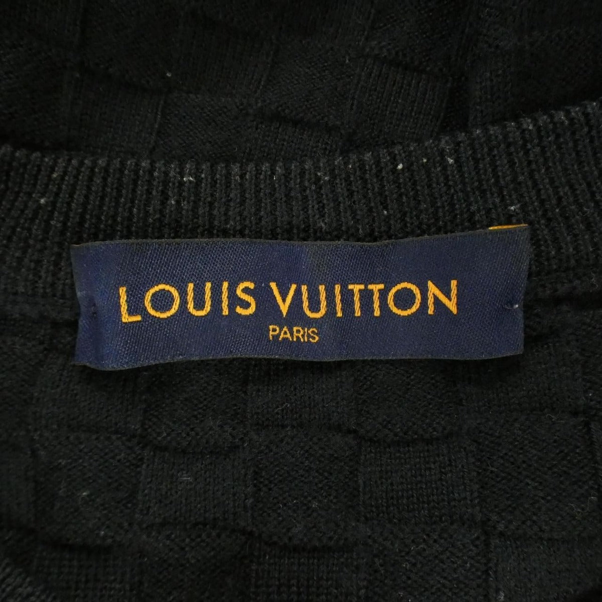 Louis Vuitton Damier Cresque Neck Knit Sweater — view 4