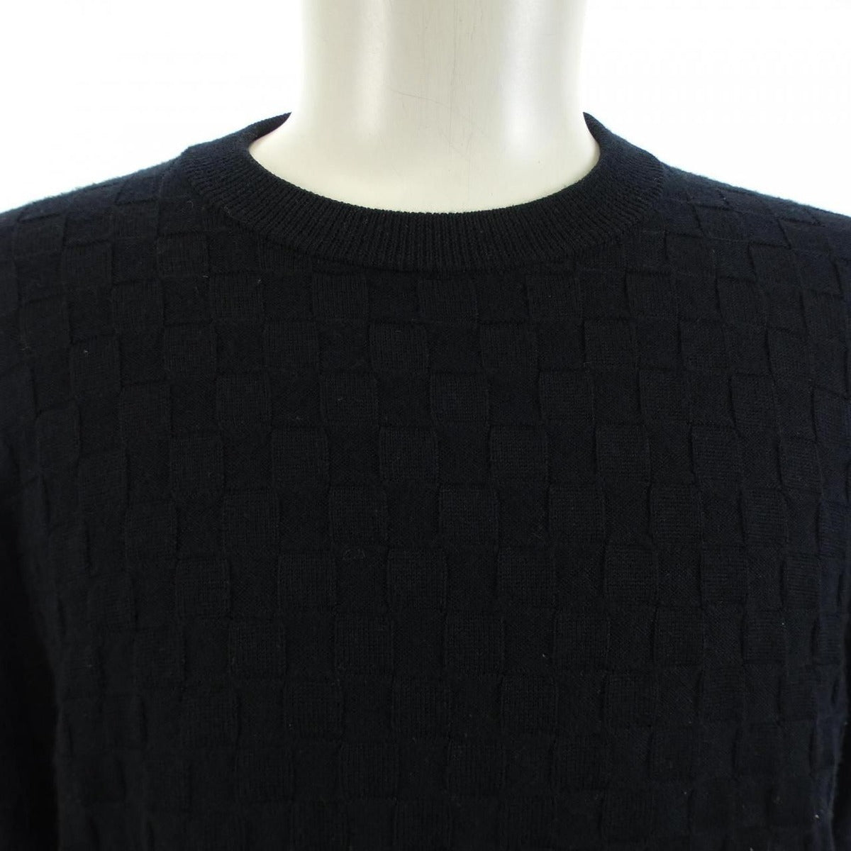 Louis Vuitton Damier Cresque Neck Knit Sweater — view 5