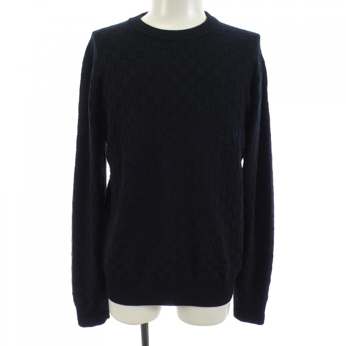 Louis Vuitton Damier Cresque Neck Knit Sweater