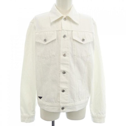 Prada Triangle Logo Geb 227 S231 12 pa Denim Jacket