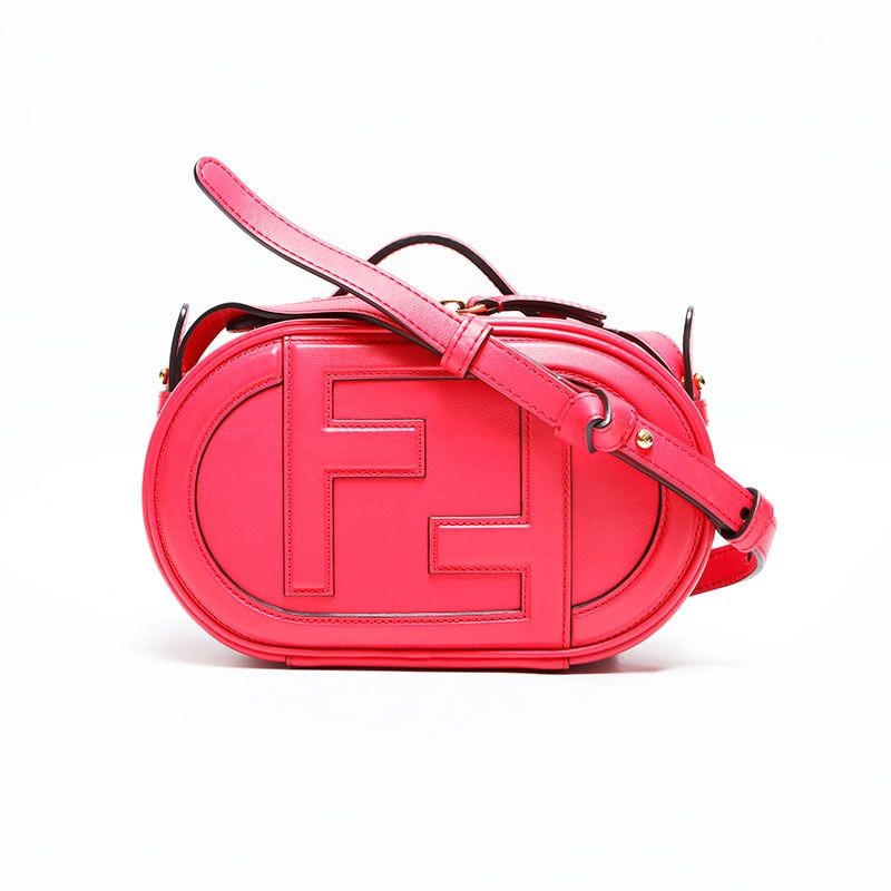 Fendi Shoulder Bag Leather O-rock