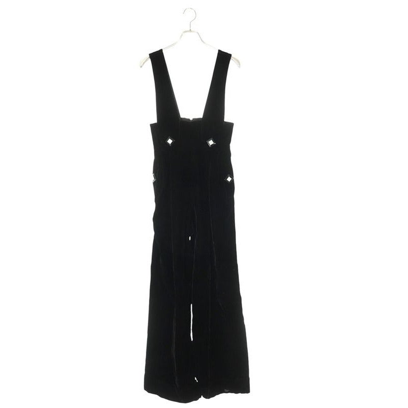 Gucci Zagn 6 Silk Velour Jumpsuit 40