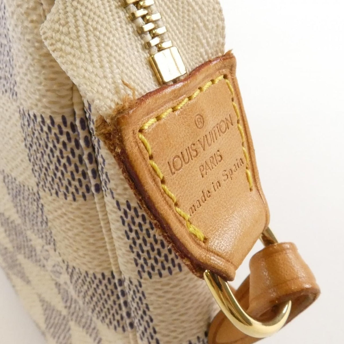 Louis Vuitton Damier Azur Pochette Pouch — view 3
